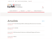 Tablet Screenshot of i2m.u-bordeaux.fr